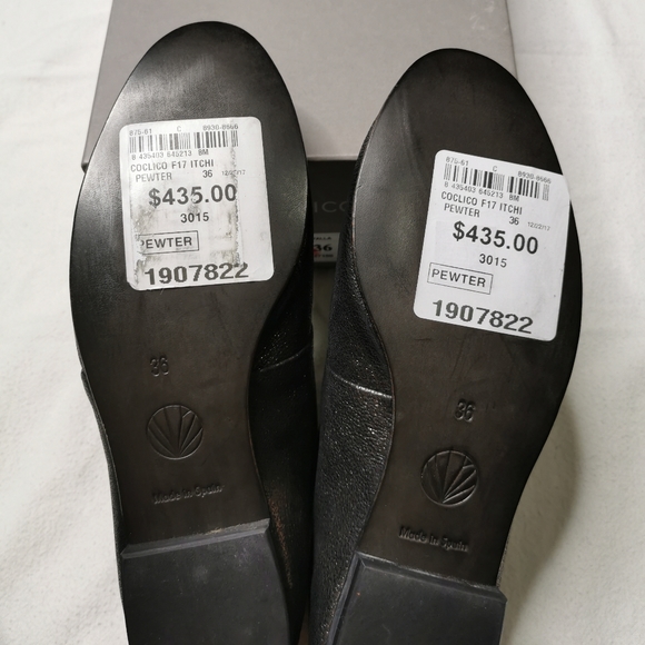 Coclico Itchi Flats Laceless Pewter Euro 36 - Picture 6 of 8
